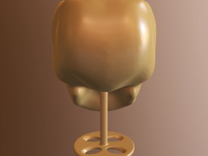 scull-goblet 3d print Model do druku 3D