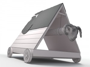 battering ram Model 3D
