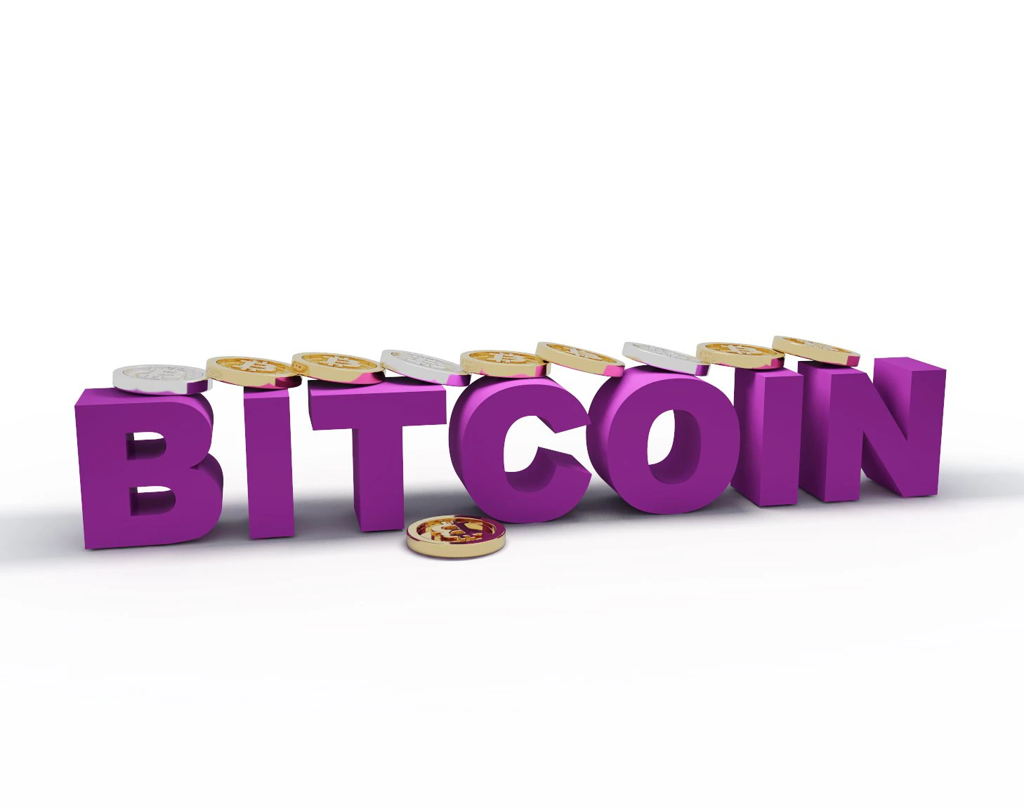 біткойн 3d 3D Модель .c4d .max .obj .3ds .fbx .stl .blend 