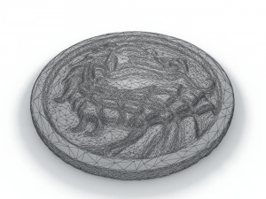 dragon coin 3D Print Model