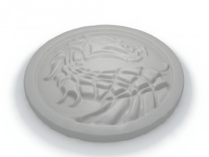 dragon coin 3D Print Model