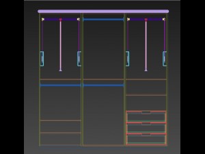 wardrobe Model 3D
