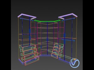 wardrobe Model 3D