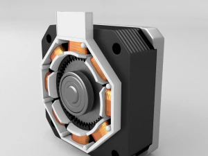stepper nema 17 18ncm full model 3D Model