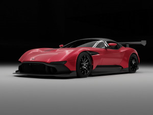 Aston Martin Vulcan 3D मॉडल