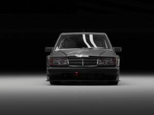 Mercedes benz 190E 3D मॉडल