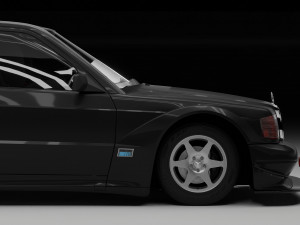 Mercedes benz 190E 3D मॉडल