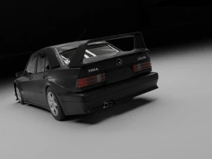 Mercedes benz 190E 3D Model