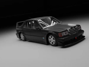 Mercedes benz 190E 3D Model