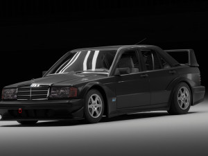 Mercedes benz 190E 3D मॉडल