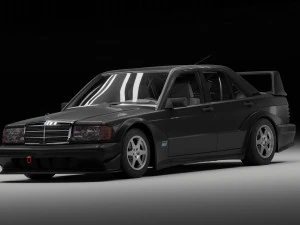 Mercedes benz 190E 3D Model