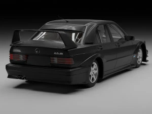 Mercedes benz 190E 3D Model