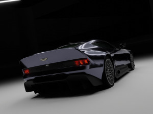 Aston martin victor 3D 模型
