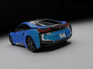 I8 3D मॉडल