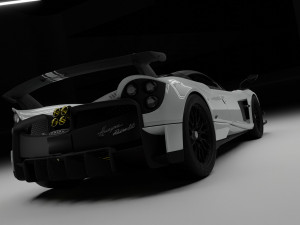 Pagani huayra BC 3D मॉडल