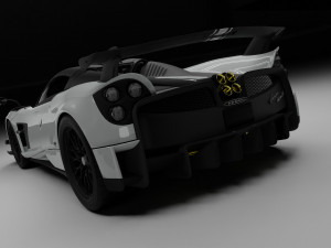 Pagani huayra BC 3D मॉडल