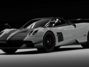 Pagani huayra BC 3D मॉडल