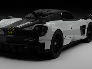 Pagani huayra BC 3D मॉडल