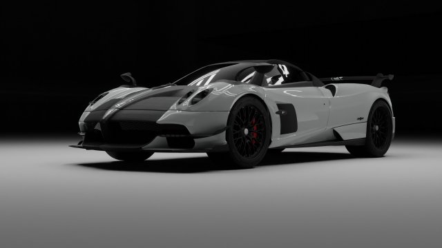 Pagani huayra BC 3D मॉडल .c4d .max .obj .3ds .fbx .stl .blend