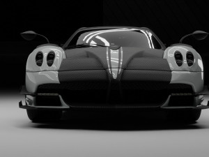 Pagani huayra BC 3D मॉडल