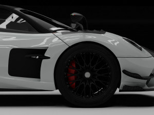 Pagani huayra BC 3D मॉडल