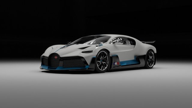 Bugatti Divo Modelo 3D .c4d .max .obj .3ds .fbx .stl .blend 