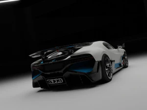 Bugatti Divo 3D Model