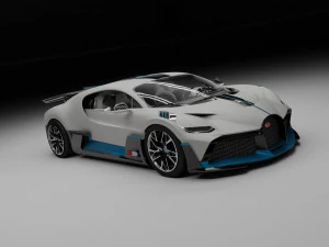 Bugatti Divo 3D Model