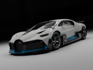 Bugatti Divo Modelo 3D