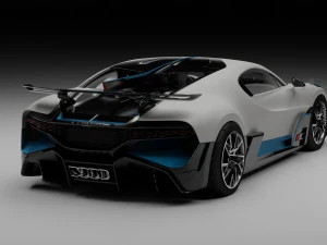 Bugatti Divo 3D Model