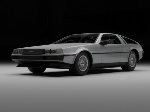 Delorean Modèle 3D