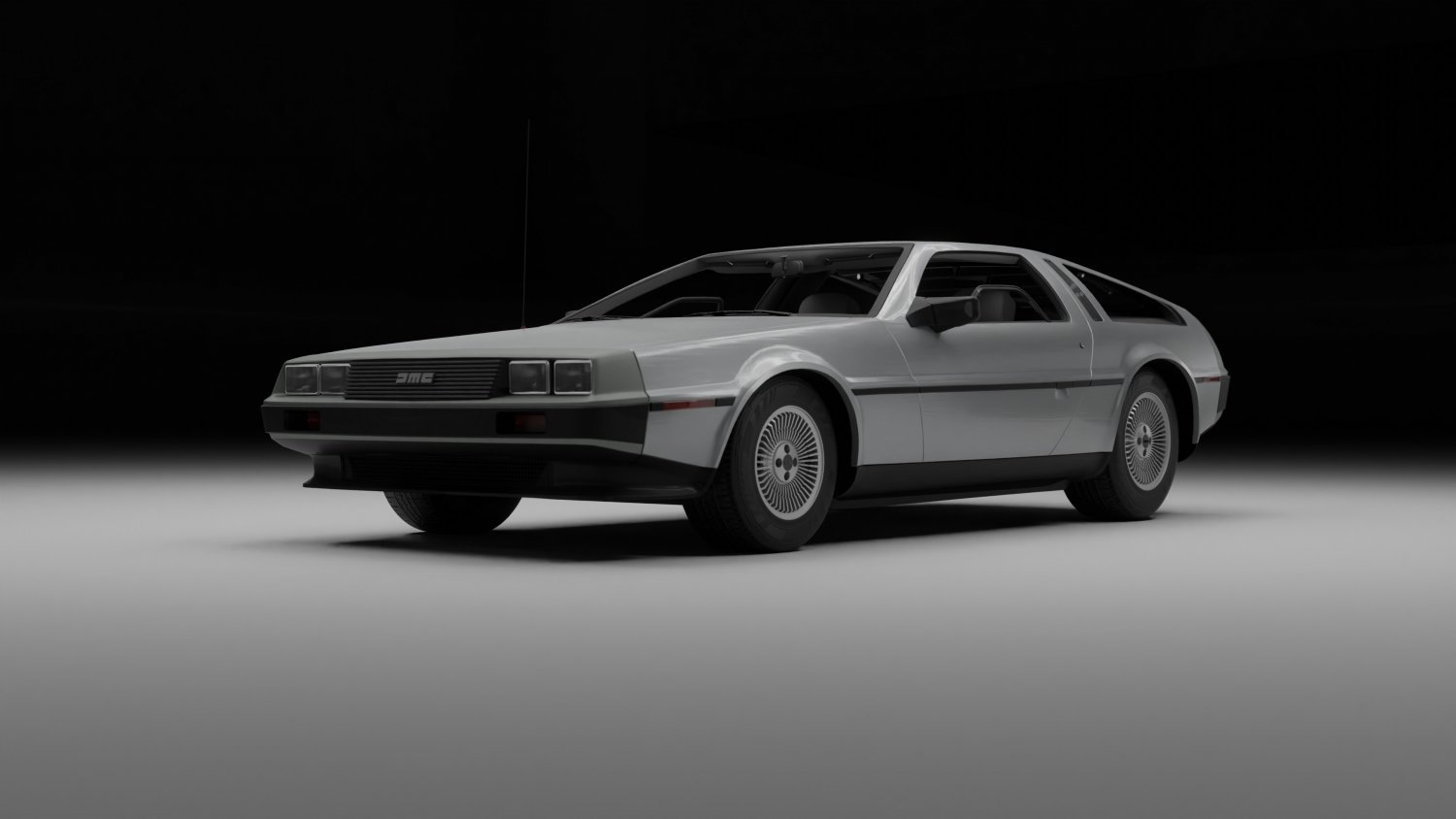 Delorean 3D Модель in Старые авто 3DExport