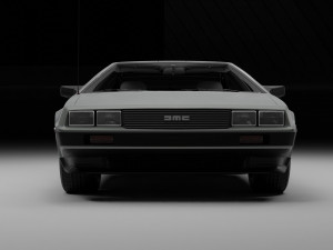 Delorean Modello 3D