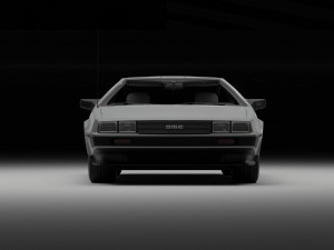 Delorean Modello 3D