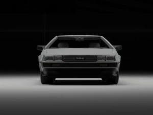 Delorean 3D Model