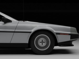 Delorean Modello 3D