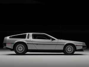 Delorean 3D Model