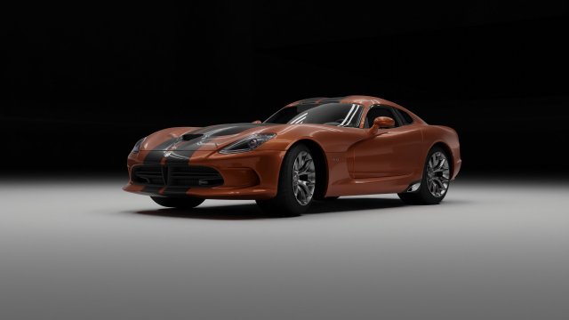 Dodge viper 3D Model .c4d .max .obj .3ds .fbx .stl .blend
