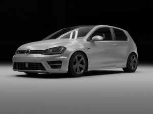Golf R 3D Model