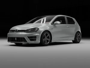 Golf R Modello 3D