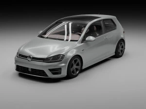 Golf R 3D Model