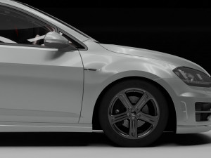 Golf R 3D Model