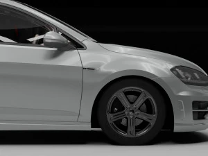 Golf R 3D Model