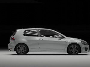 Golf R 3D Model