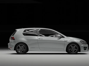Golf R 3D Model