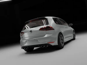 Golf R 3D Model