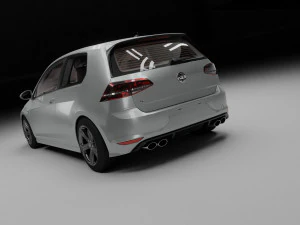 Golf R 3D Model
