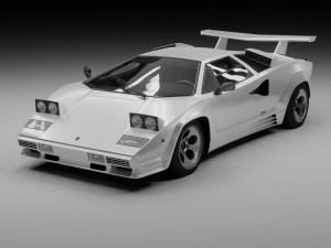 Countach 88 Model 3D