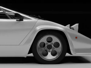 Countach 88 3D Model