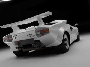 Countach 88 Model 3D